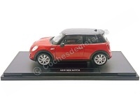 2016 New Mini Cooper S Hatchback Review Red-Black 1:18 Welly 18050