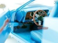 Cochesdemetal.es 1971 Plymouth Road Runner 440 Azul/Blanco 1:18 Auto World AMM1012