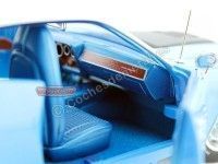 Cochesdemetal.es 1971 Plymouth Road Runner 440 Azul/Blanco 1:18 Auto World AMM1012