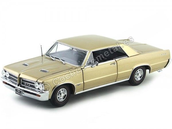 Cochesdemetal.es 1964 Pontiac GTO Saddle Bronze 1:18 Sun Star 1825