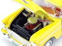 Cochesdemetal.es 1955 Chevrolet Bel Air Convertible Amarillo 1:18 Motor Max 73184