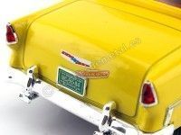 Cochesdemetal.es 1955 Chevrolet Bel Air Convertible Amarillo 1:18 Motor Max 73184