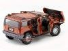 Cochesdemetal.es 2003 Hummer H2 SUV Naranja Metalizado 1:18 Maisto Premiere 36631