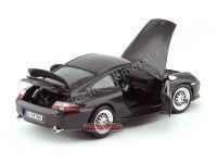 Cochesdemetal.es 1997 Porsche 911 (996) GT3 Strasse Negro 1:18 Bburago 12040