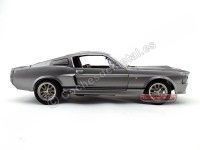 Cochesdemetal.es 1967 Shelby GT 500e Eleanor "60 Segundos" Gris / Negro 1:18 Greenlight 12909