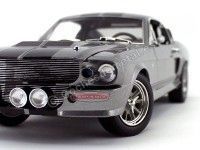 Cochesdemetal.es 1967 Shelby GT 500e Eleanor "60 Segundos" Gris / Negro 1:18 Greenlight 12909