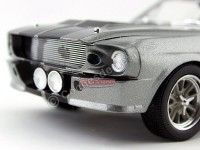 Cochesdemetal.es 1967 Shelby GT 500e Eleanor "60 Segundos" Gris / Negro 1:18 Greenlight 12909