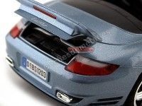 Cochesdemetal.es 2008 Porsche 911 Turbo Cabriolet Azul 1:18 Motor Max 73183