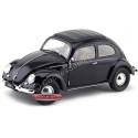 Cochesdemetal.es 1950 Volkswagen Classic T1 Kafer Beetle Black 1:18 Welly 18040