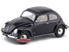 Cochesdemetal.es 1950 Volkswagen Classic T1 Kafer Beetle Black 1:18 Welly 18040