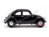 Cochesdemetal.es 1950 Volkswagen Classic T1 Kafer Beetle Black 1:18 Welly 18040