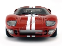 Cochesdemetal.es 1966 Ford GT40 Mark II Nº1 Miles/Ruby Ganador 12h Sebring Rojo 1:18 Shelby Collectibles 407