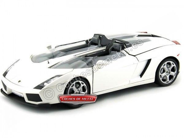 Cochesdemetal.es 2005 Lamborghini Concept "S" Blanco 1:18 Motor Max 79156