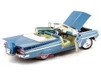 Cochesdemetal.es 1959 Chevrolet Impala Convertible Azul 1:18 Lucky Diecast 92118