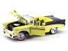 Cochesdemetal.es 1956 Chevrolet Bel Air Open Convertible Amarillo 1:18 Lucky Diecast 92128