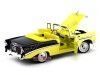 Cochesdemetal.es 1956 Chevrolet Bel Air Open Convertible Amarillo 1:18 Lucky Diecast 92128