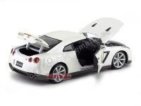 Cochesdemetal.es 2009 Nissan GT-R R35 Blanco Perla 1:18 Bburago 12079