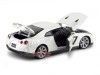 Cochesdemetal.es 2009 Nissan GT-R R35 Blanco Perla 1:18 Bburago 12079