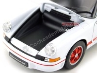 Cochesdemetal.es 1973 Porsche 911 Carrera RS Blanco 1:18 Welly 18044