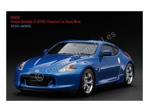 Cochesdemetal.es 2004 Nissan Fairlady Z Premium Lemans Blue 1:43 HPI Racing 8429