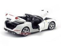 Cochesdemetal.es 2014 Ferrari California T Open Top Blanco 1:18 Bburago 16007