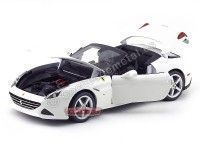 Cochesdemetal.es 2014 Ferrari California T Open Top Blanco 1:18 Bburago 16007