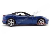 Cochesdemetal.es 2014 Ferrari California T Closed Top Azul 1:18 Bburago 16003