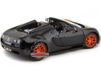 Cochesdemetal.es 2014 Bugatti Veyron 16.4 Grand Sport Vitesse Negro 1:18 Rastar 43900