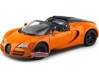 Cochesdemetal.es 2014 Bugatti Veyron 16.4 Grand Sport Vitesse Naranja 1:18 Rastar 43900