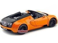 Cochesdemetal.es 2014 Bugatti Veyron 16.4 Grand Sport Vitesse Naranja 1:18 Rastar 43900