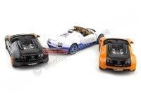 Cochesdemetal.es 2014 Bugatti Veyron 16.4 Grand Sport Vitesse Naranja 1:18 Rastar 43900