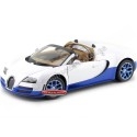 Cochesdemetal.es 2014 Bugatti Veyron 16.4 Grand Sport Vitesse Blanco-Azul 1:18 Rastar 43900