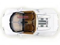 Cochesdemetal.es 2014 Bugatti Veyron 16.4 Grand Sport Vitesse Blanco-Azul 1:18 Rastar 43900