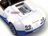 Cochesdemetal.es 2014 Bugatti Veyron 16.4 Grand Sport Vitesse Blanco-Azul 1:18 Rastar 43900