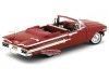 Cochesdemetal.es 1960 Chevrolet Impala Convertible Rojo 1:18 Motor MAX 73110