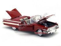 Cochesdemetal.es 1960 Chevrolet Impala Convertible Rojo 1:18 Motor MAX 73110