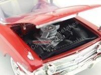 Cochesdemetal.es 1960 Chevrolet Impala Convertible Rojo 1:18 Motor MAX 73110