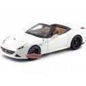 Cochesdemetal.es 2014 Ferrari California T Open Top Blanco 1:18 Bburago Signature Series 16904