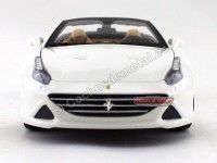 Cochesdemetal.es 2014 Ferrari California T Open Top Blanco 1:18 Bburago Signature Series 16904