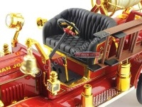 Cochesdemetal.es 1914 Ford Model T Fire Engine Bomberos Rojo 1:18 Lucky Diecast 20038