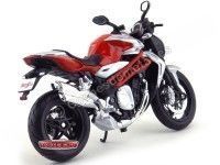 Cochesdemetal.es 2012 MV Agusta Brutale 1090RR Roja-Gris 1:12 Maisto 11097 MV03