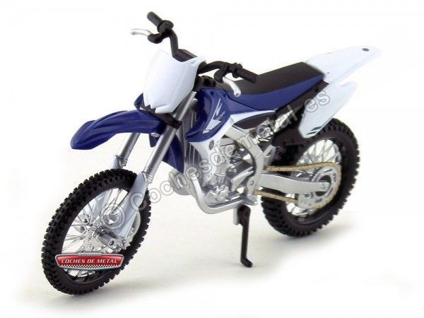 Cochesdemetal.es 2012 Yamaha YZ450F Azul-Blanca 1:12 Maisto 13021 YA03