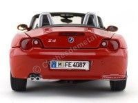 Cochesdemetal.es 2002 BMW Z4 3.0i Roadster Rojo 1:18 Motor Max 73144