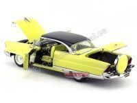 Cochesdemetal.es 1956 Lincoln Premiere Hard Top Black-Yellow 1:18 Sun Star 4654