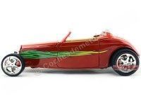 Cochesdemetal.es 1933 Ford Convertible HOT ROD Rojo 1:18 Lucky Diecast 92838