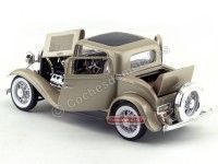 Cochesdemetal.es 1932 Ford 3-Windows Coupé Metallic Gold 1:18 Lucky Diecast 92248