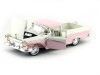 Cochesdemetal.es 1957 Ford Ranchero Rosa/Beige 1:18 Lucky Diecast 92208