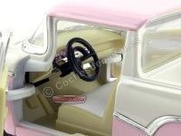 Cochesdemetal.es 1957 Ford Ranchero Rosa/Beige 1:18 Lucky Diecast 92208