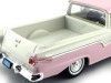 Cochesdemetal.es 1957 Ford Ranchero Rosa/Beige 1:18 Lucky Diecast 92208