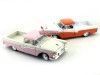 Cochesdemetal.es 1957 Ford Ranchero Rosa/Beige 1:18 Lucky Diecast 92208